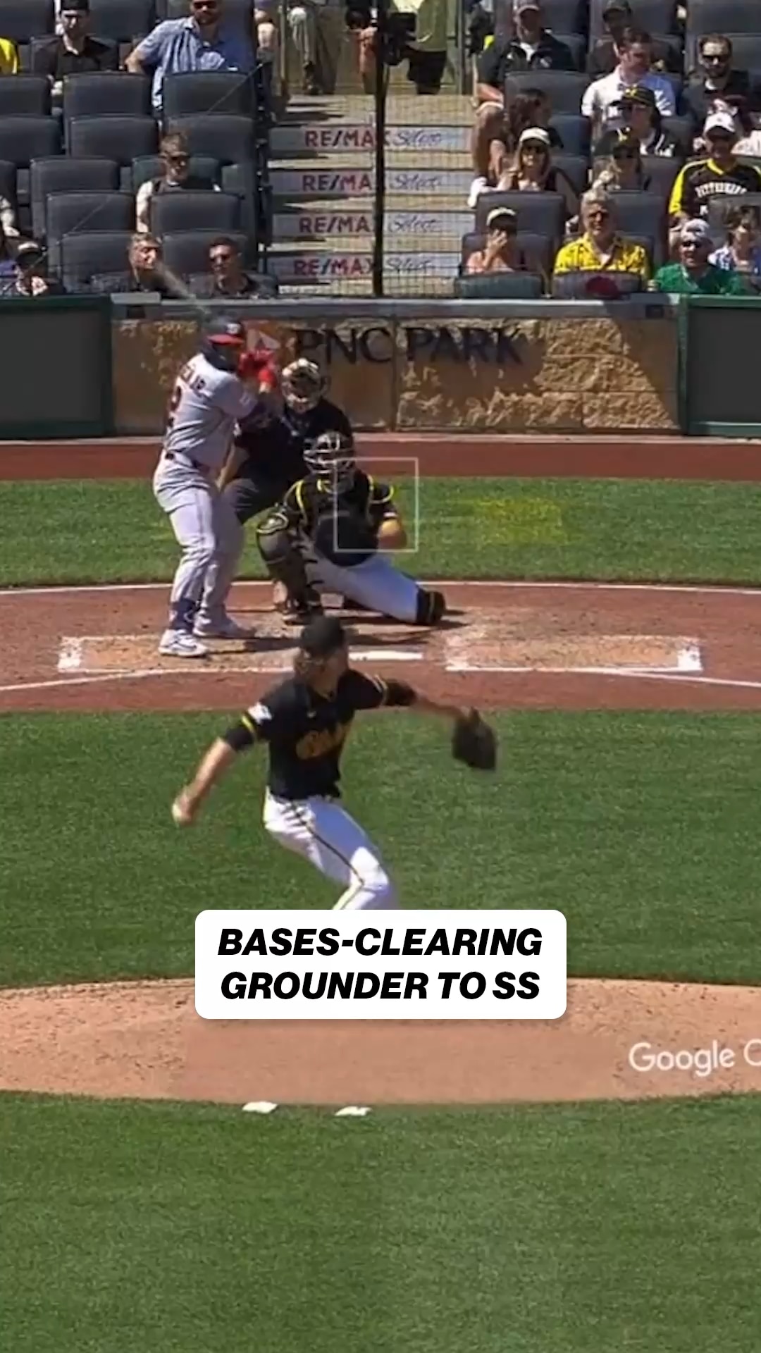 Bases Clearing GROUNDER to the Shortstop 🤣