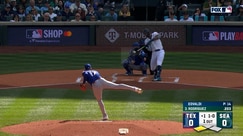 Julio Rodriguez drives in run, giving Mariners early lead over Rangers 