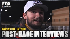 Taylor Gray, Justin Allgaier & More after the Kansas Lottery 300 🏁 NASCAR ON FOX