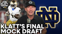 Jeremiyah Love in Joel Klatt's final mock draft 🏈 Joel Klatt Show 