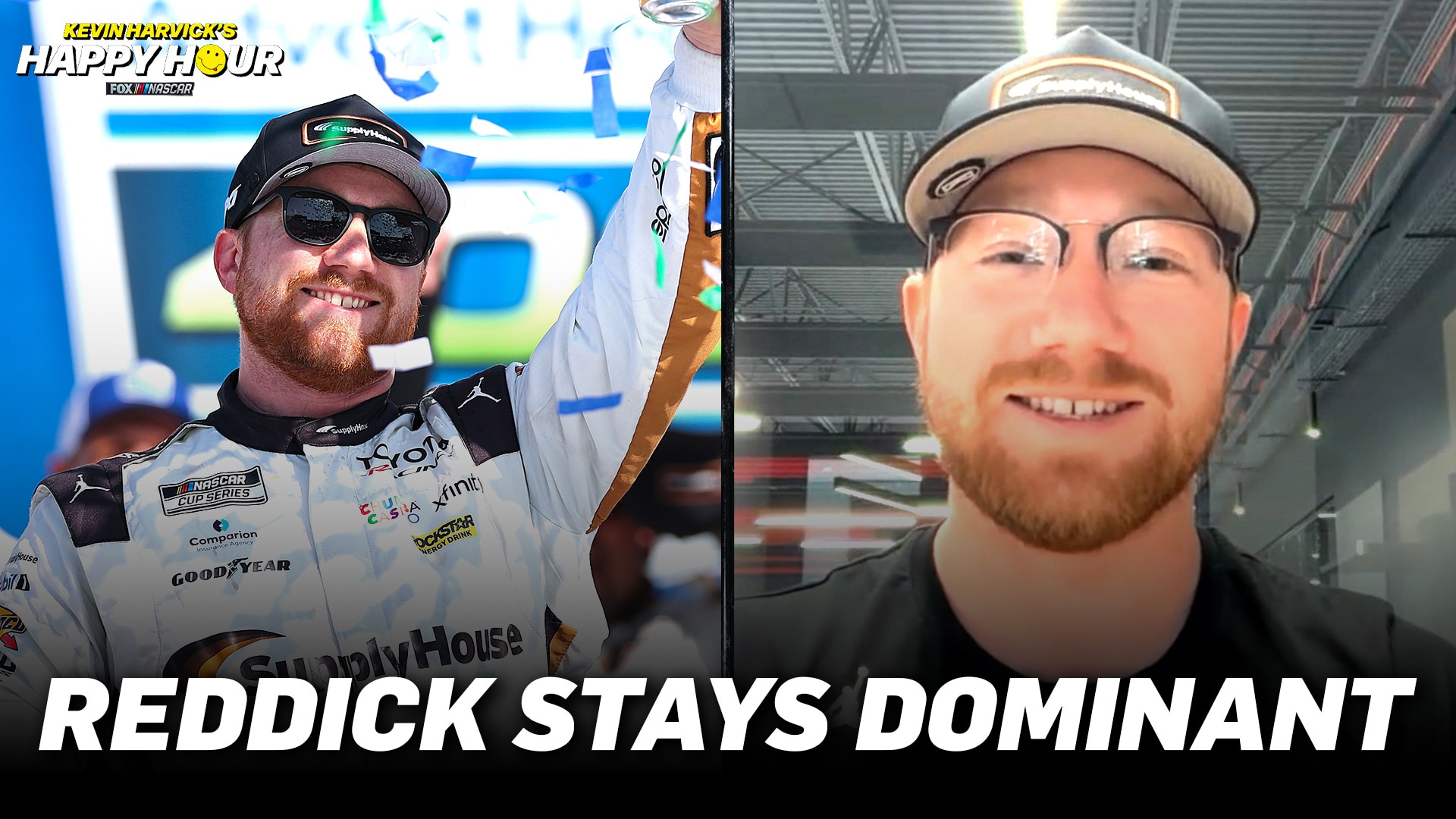 Tyler Reddick Stuns At Kansas & Breaks Down His 5th Win Of the Season