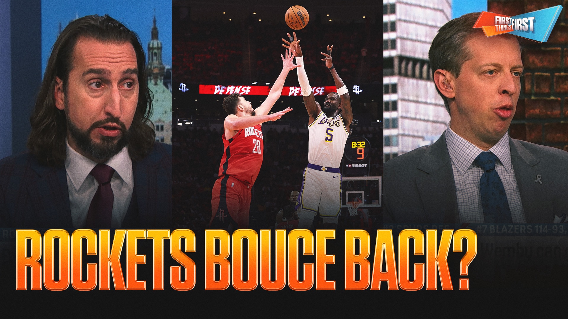 Can the Rockets come back from 3-1 deficit, panic time for Cavs? 👀 First Things First 