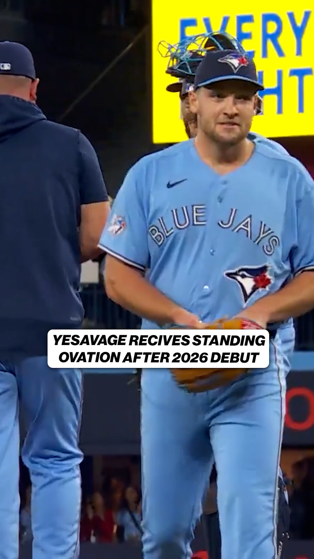 Trey Yesavage with 5.1 scoreless innings in his first outing in 2026 after returning from injury 👏