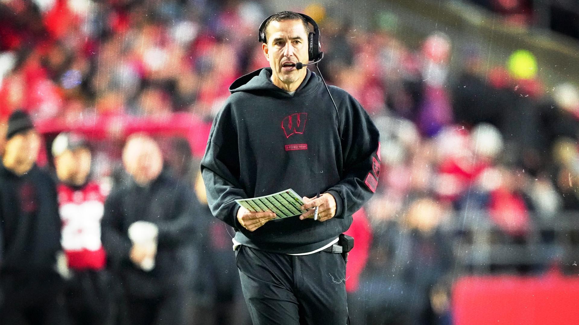 Luke Fickell Talks Spring Practice, New Starting QB, and Player Development | B1G Today