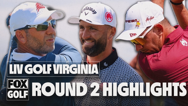 LIV Golf Virginia: Round 2 Highlights ⛳️ Golf on FOX