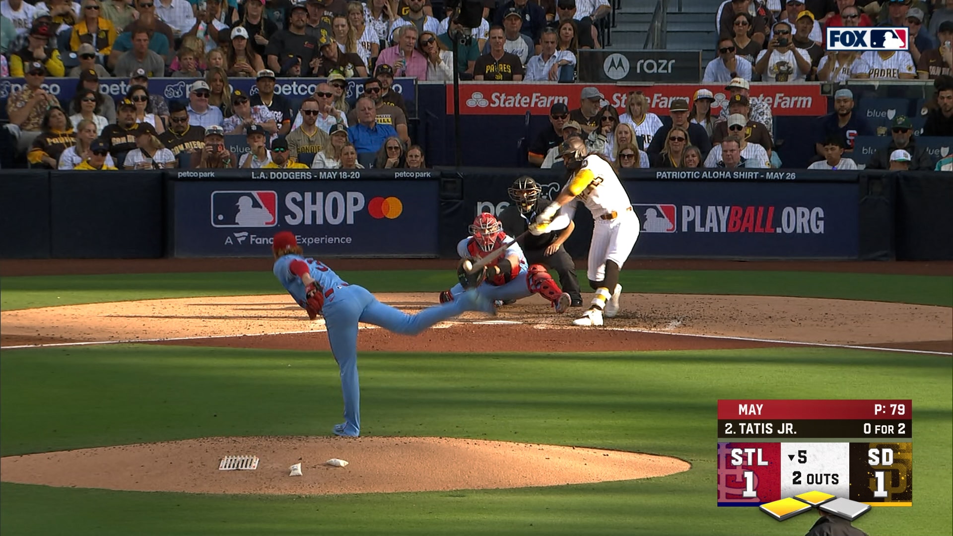 Fernando Tatis Jr. drives in two runs to give Padres lead over