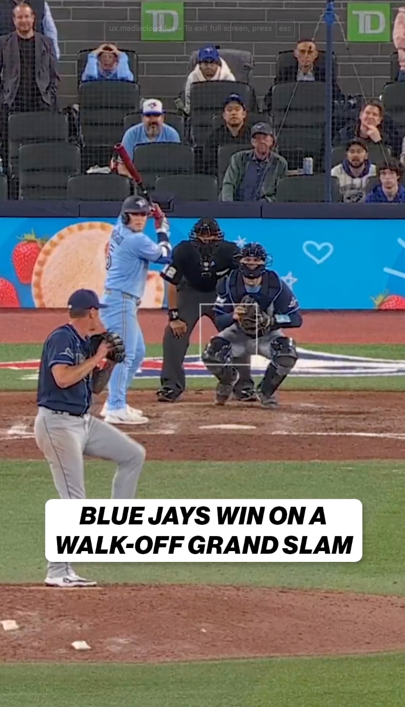 DAULTON VARSHO WALK-OFF GRAND SLAM IN TORONTO!