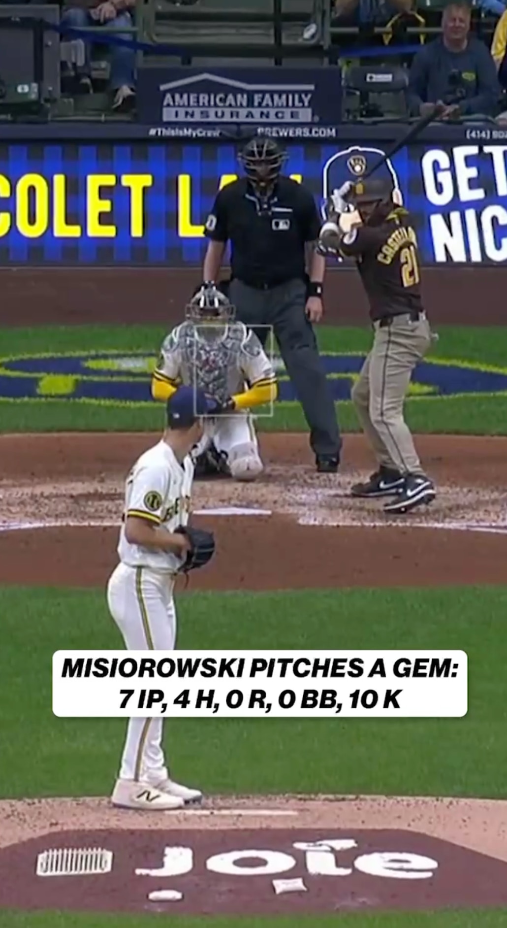 Jacob Misiorowski recorded his 6th career game with 10 or more strikeouts! 😤
