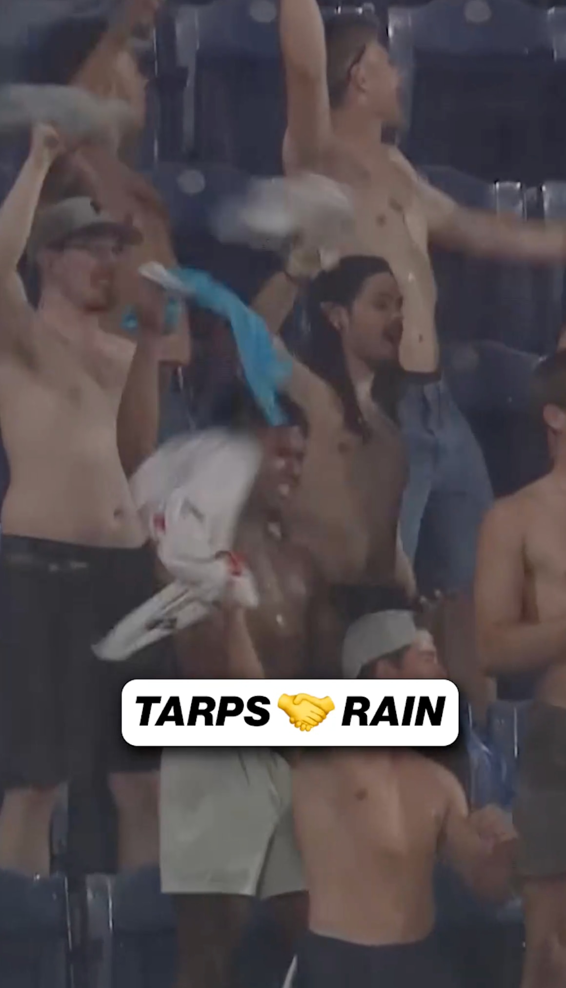 Not a single tarp in sight in Philly