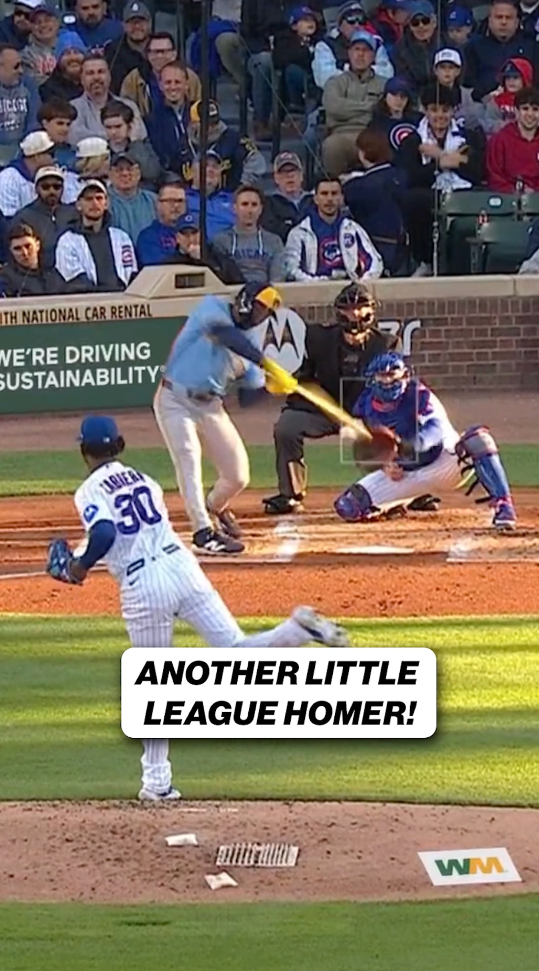 Another little league homer!