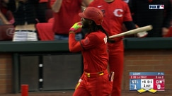 Elly De La Cruz smashes three-run homer to put Reds ahead of Cardinals