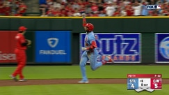 Cardinals' Jordan Walker cuts into deficit with three-run blast vs. Reds