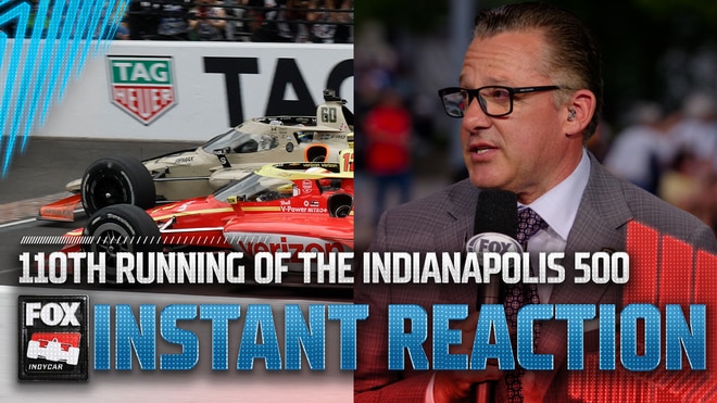 INSTANT REACTIONS 🚨 Danica Patrick & Tony Stewart react to CLOSEST FINISH in Indy 500 HISTORY