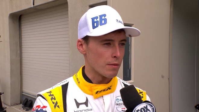 'If I could do it again, I would do it very differently' – Marcus Armstrong on pivotal decision on final lap of Indy 500
