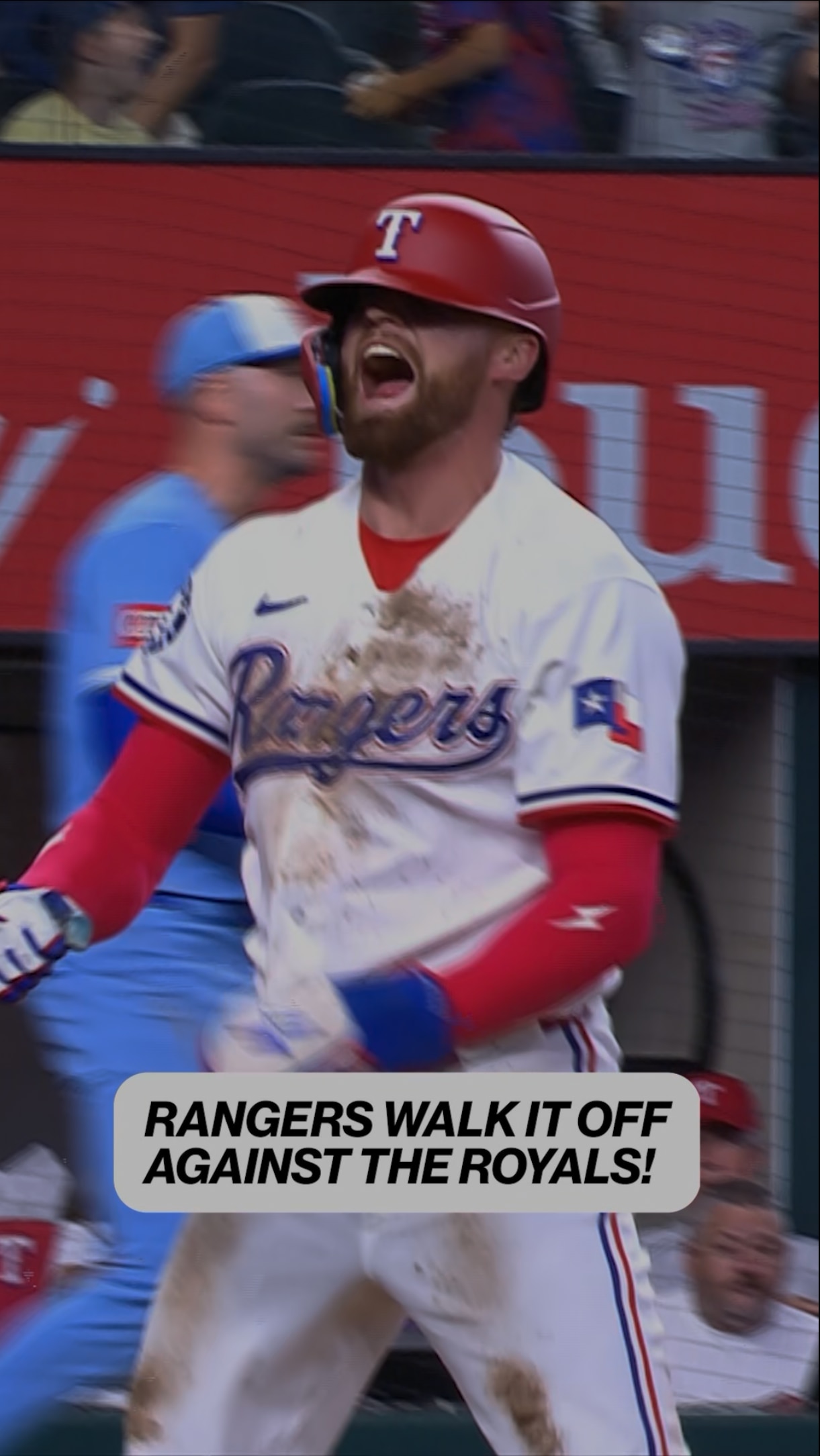 Rangers Walk It Off In the 9th To Complete The Comeback!