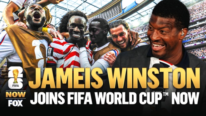 Jameis Winston is HYPED and brings the Ws during USA vs. Paraguay 🇺🇸 | FIFA World Cup NOW