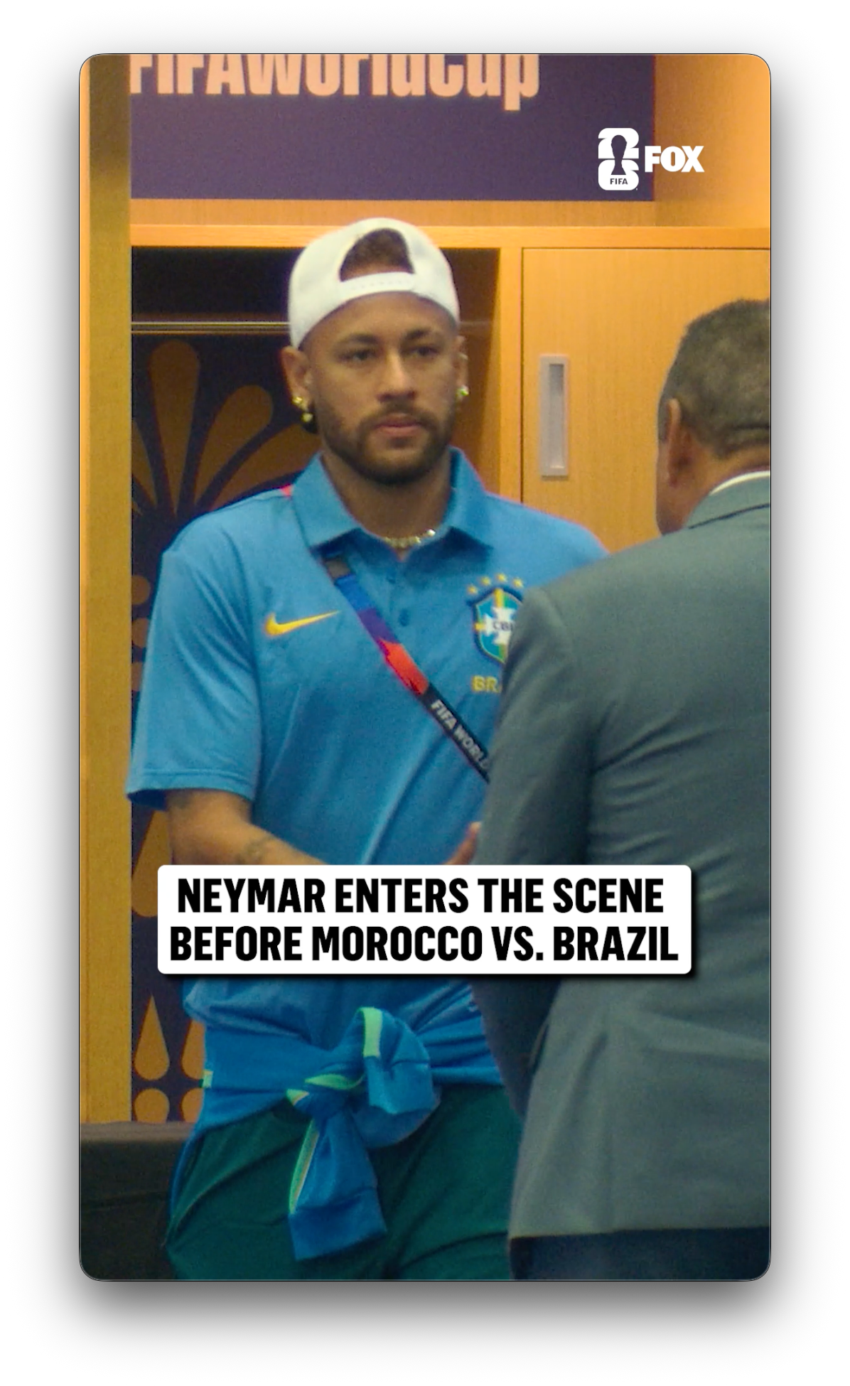 テレビ Neymar Neymar arrives | FOX Sports