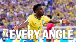 EVERY ANGLE of Vinícius Júnior GOAL 🔥 Brazil vs Morocco 2026 FIFA World Cup™