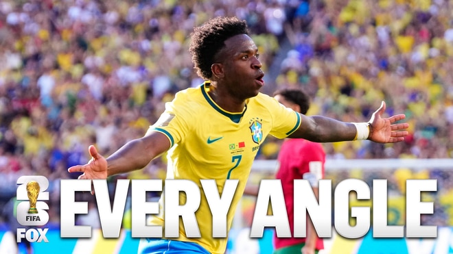 EVERY ANGLE of Vinícius Júnior GOAL 🔥 Brazil vs Morocco 2026 FIFA World Cup™