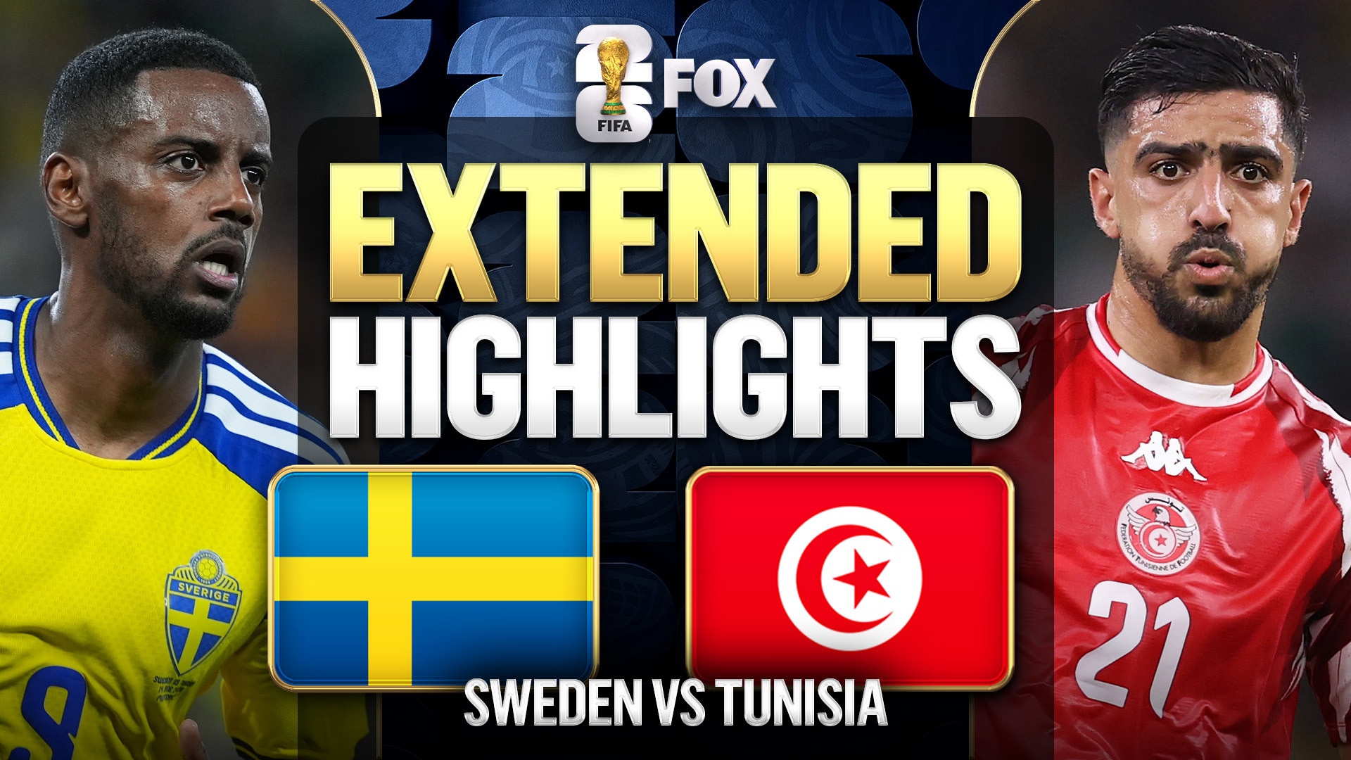 Sweden vs Tunisia Extended Highlights | 2026 FIFA World Cup™ | FOX