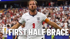 England's Harry Kane Scores Two Goals in First Half vs Croatia 🏴󠁧󠁢󠁥󠁮󠁧󠁿 2026 FIFA World Cup™