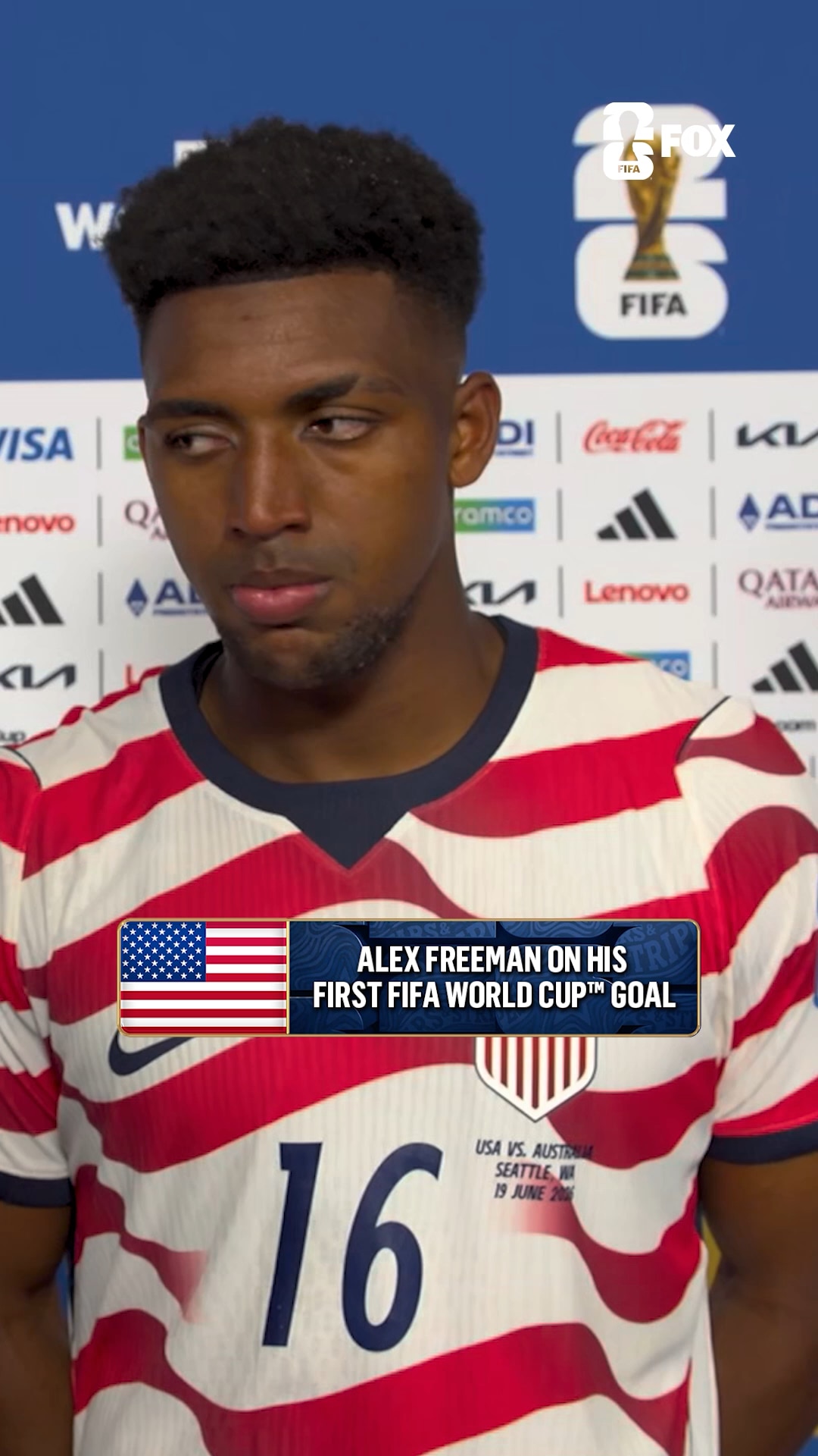 Watch Tom Rinaldi spoke with Alex Freeman about scoring and celebrating ...