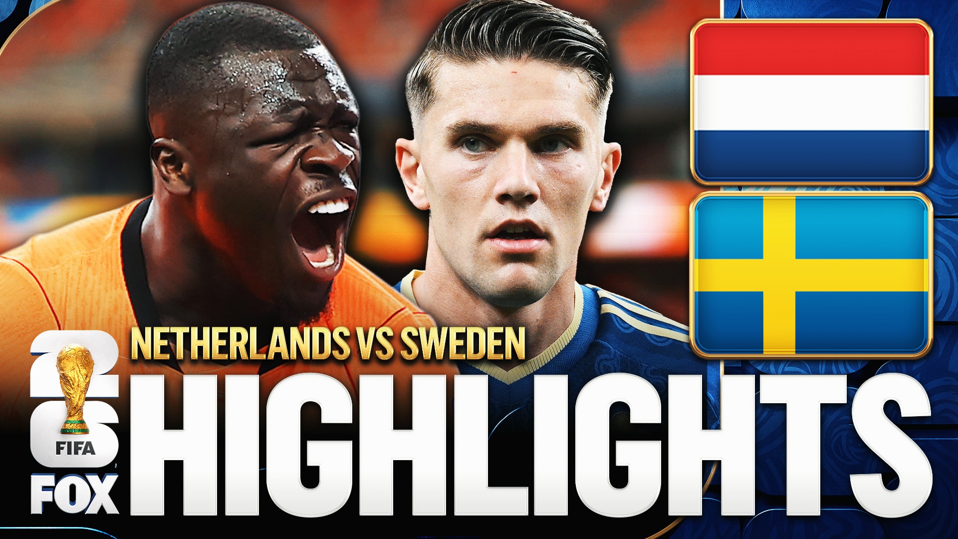 Netherlands vs Sweden Highlights | 2026 FIFA World Cup™ | FOX Sports