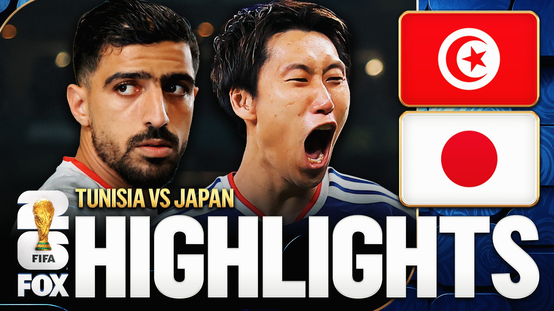 Tunisia vs Japan Highlights | 2026 FIFA World Cup™ | FOX Sports