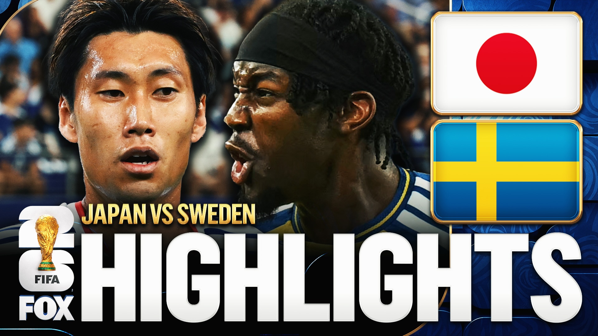 Japan vs Sweden Highlights | 2026 FIFA World Cup™ | FOX Sports