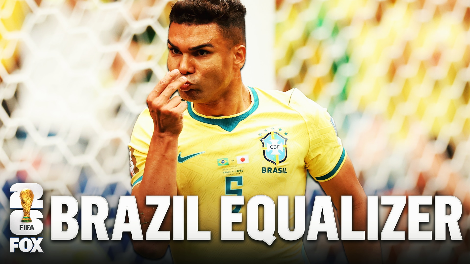 Brazil EQUALIZES 🚨 Casemiro Scores Powerful Header vs Japan