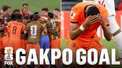 Netherlands’ Cody Gakpo Scores EMOTIONAL Goal To Take Lead vs Morocco | 2026 FIFA World Cup™