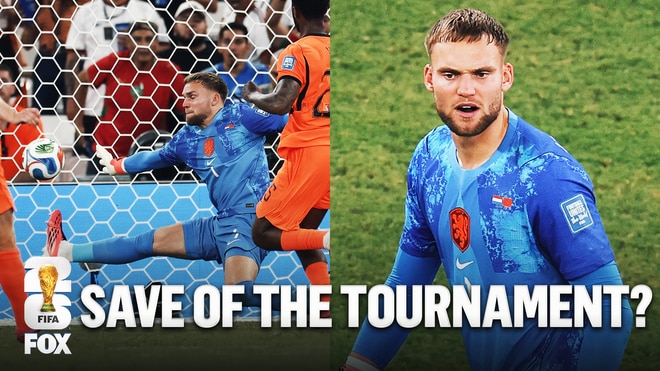 Bart Verbruggen Makes SPECTACULAR Save to Keep Netherlands Level in Extra Time Against Morocco