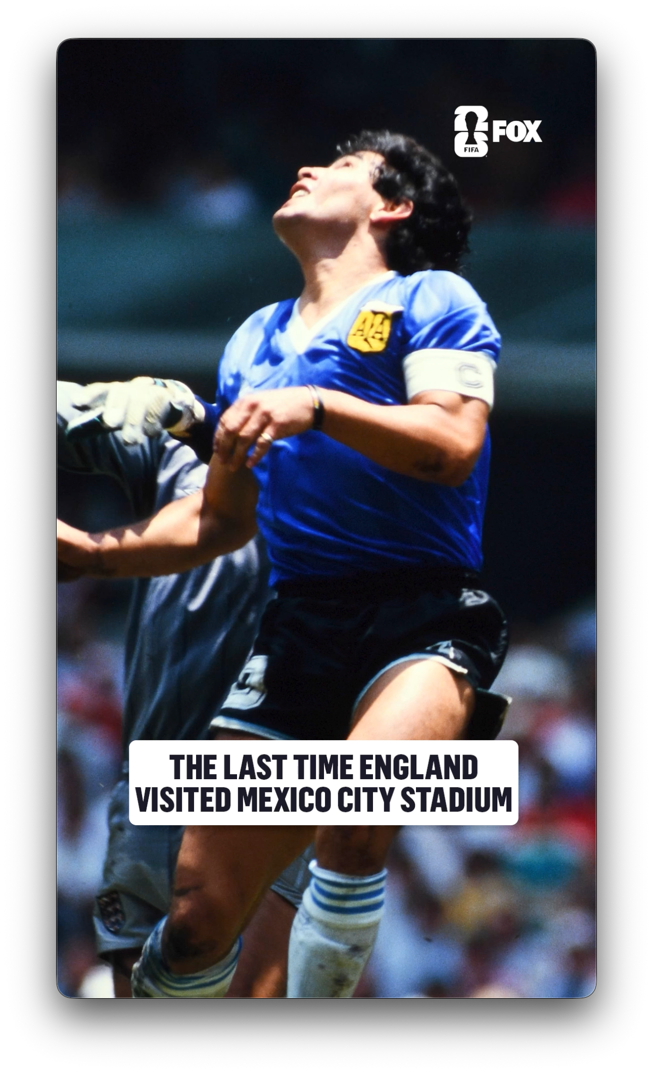 Mexico City Stadium last hosted England when Maradona made history