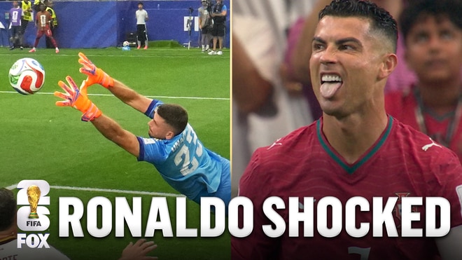 SAVE SHOCKS RONALDO 😱 Cristiano Ronaldo's Shot Stopped by Unai Simón's UNBELIEVABLE Diving Save