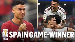 Spain's Mikel Merino Scores Go-Ahead Stoppage-Time Goal vs Portugal | 2026 FIFA World Cup™