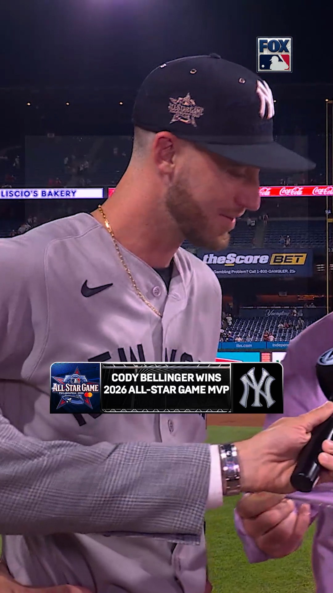 Cody Bellinger on winning All-Star Game MVP 🏆