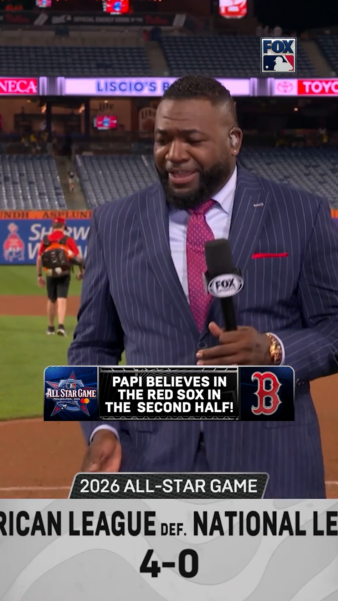 You heard Papi! He's predicting Dodgers/Red Sox in the 2026 World Series! 👀