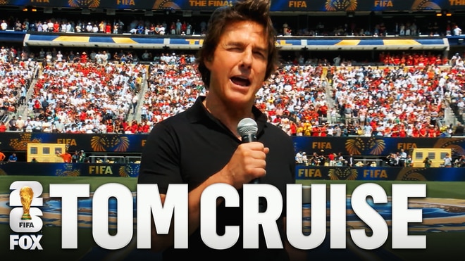 Tom Cruise Delivers PASSIONATE Speech Ahead of FIFA World Cup™ Final