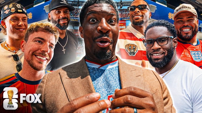 Jameis Winston & Giants Teammates WITNESS HISTORY Between Spain & Argentina at FIFA World Cup™ Final