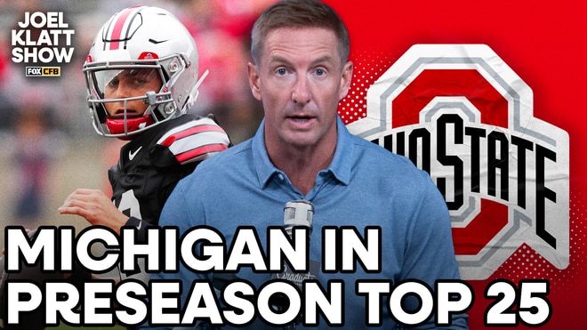 Ohio State in Joel Klatt's preseason top 25 🏈 Joel Klatt Show