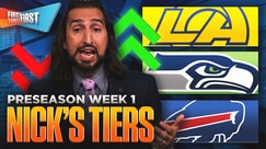 New team claims top spot on Nick’s NFL Tiers 👀 | FTF