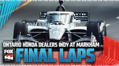 FINAL LAPS: Marcus Ericsson wins Ontario Honda Dealers Indy at Markham 🏁 | INDYCAR on FOX