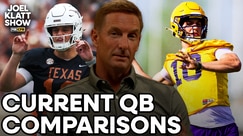 Joel Klatt, Robert Griffin III and Brady Quinn compare themselves to current QBs in CFB 🏈 Joel Klatt Show