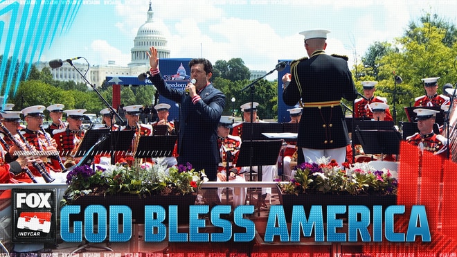 Arturo Chacon-Cruz performs ‘God Bless America’ ahead of Freedom 250 🏁 INDYCAR on FOX