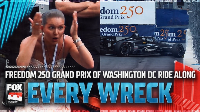 Freedom 250 Grand Prix: EVERY WRECK from the Race 💥 INDYCAR on FOX