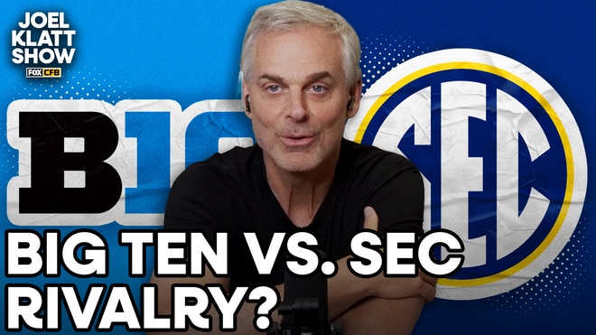 Joel Klatt and Colin Cowherd analyze the Big Ten vs. SEC rivalry 🏈 Joel Klatt Show 