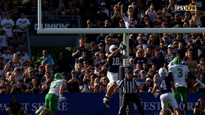 Rocco Becht connects with Benjamin Brahmer for eight-yard TD, extending Penn State's lead over Marshall
