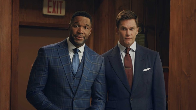 Brady. Strahan. 8 Rings. Great for NFL on FOX…Not Great for Barb.