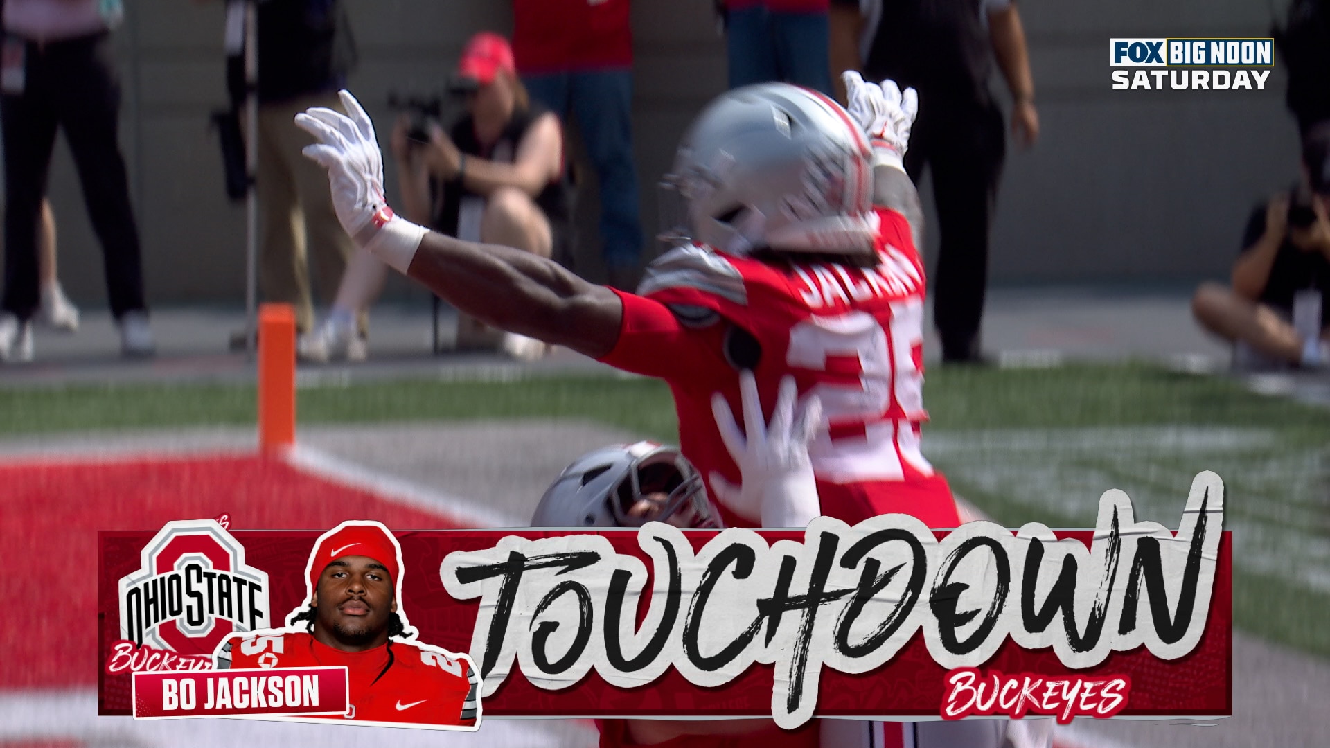 Watch Ohio State's Bo Jackson finds the end zone on 4th & Goal with one ...