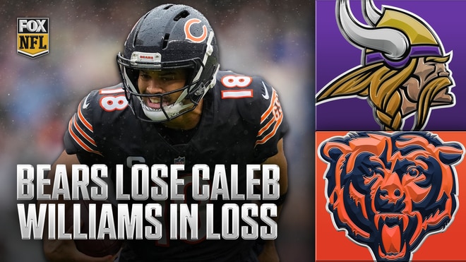 Vikings Show Grit in Win, Bears Lose Caleb Williams to Injury | FOX NFL Kickoff